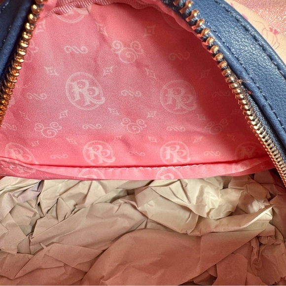 NWT. loungefly Disney Parks Riviera Resort Minnie Mini Pink Backpack Loungefly - Picture 8 of 12